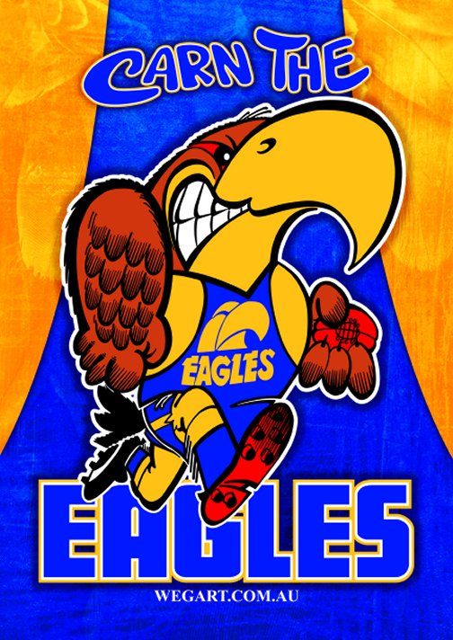 Eagles Supporter Poster